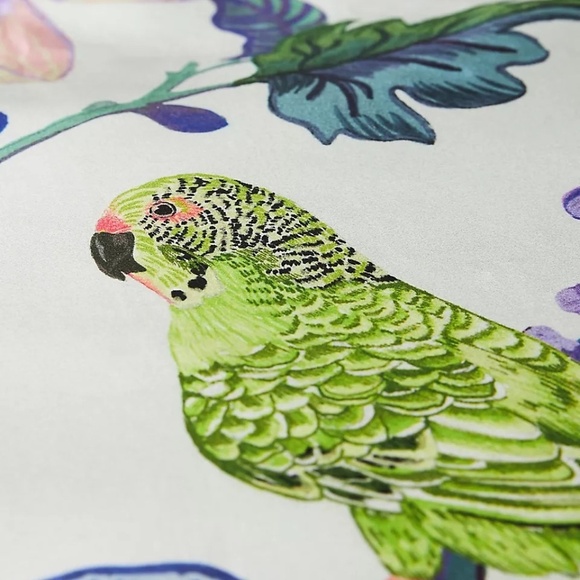 NWT Anthropologie Waverly Sateen Duvet Cover King - Picture 2 of 4